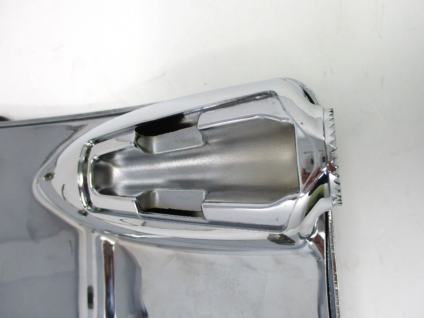 Unbranded Chrome Side Mount License Plate with Light