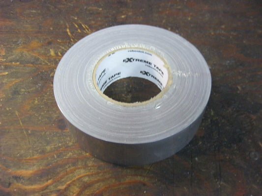 TYPE 398 EXTREME HOLD SILVER FABRIC DUCT TAPE 48 MM WIDE x 55 M (180 FT)