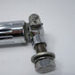 V-Twin Chrome Ball Milled Footpeg Single Unit Only 27-0720