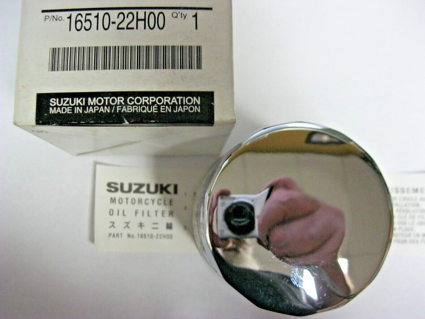 Suzuki OEM GSX GSXR Boulevard Intruder Oil Filter 16510-22H00