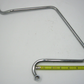 Unbranded Chrome Right Side Throw Over Saddlebag Guard (12" Between Holes)