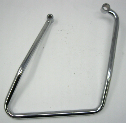 Unbranded Chrome Right Side Throw Over Saddlebag Guard (5.5" Between Holes)