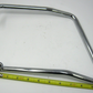 Unbranded Chrome Right Side Throw Over Saddlebag Guard (5.5" Between Holes)