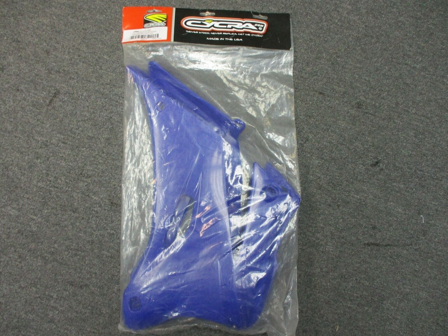 Yamaha YZ250/450F 2006-2008 Blue Radiator Shrouds By Cycra 1775-62