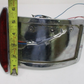 Unbranded Chrome Side Axle Mount License Plate Vertical Curved
