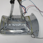 Unbranded Chrome Side Axle Mount License Plate Vertical Curved