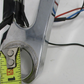 Unbranded Chrome Side Axle Mount License Plate Vertical Curved