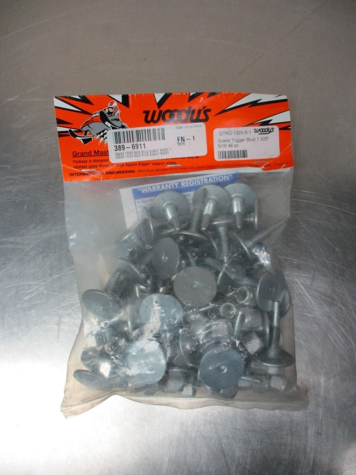 Woody's Grand Trigger Stud 1.325" 5/16 48pc kit GTRG-1325-S-1