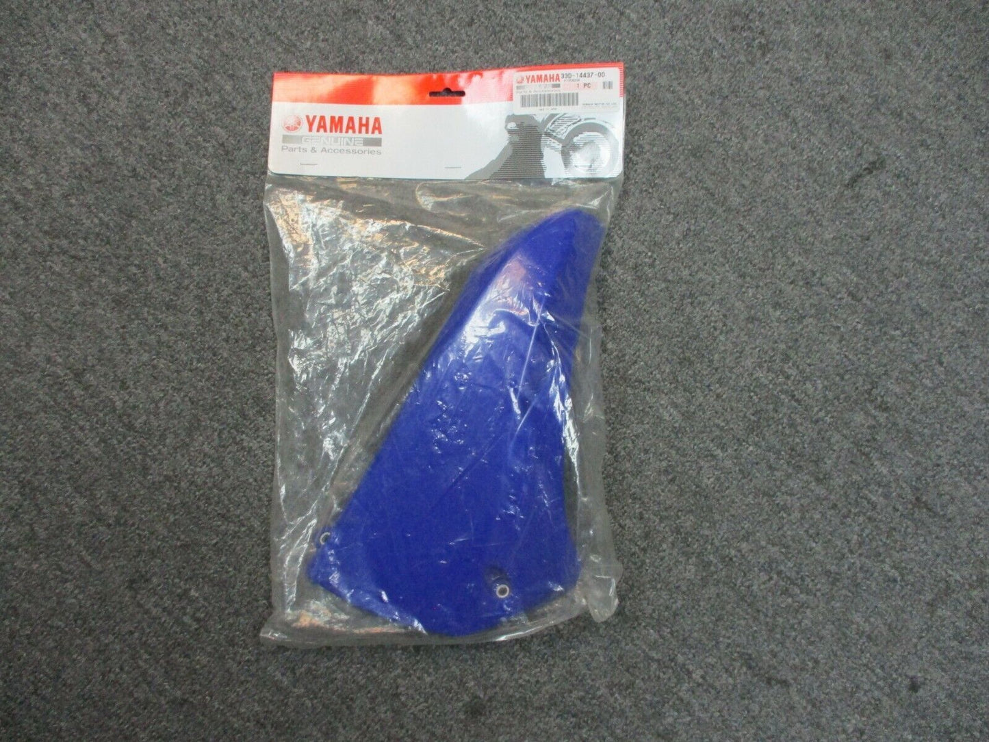 Yamaha YZ450F Blue Duct for DPBSE 2010-2013 Part # OEM 33D-14437-00