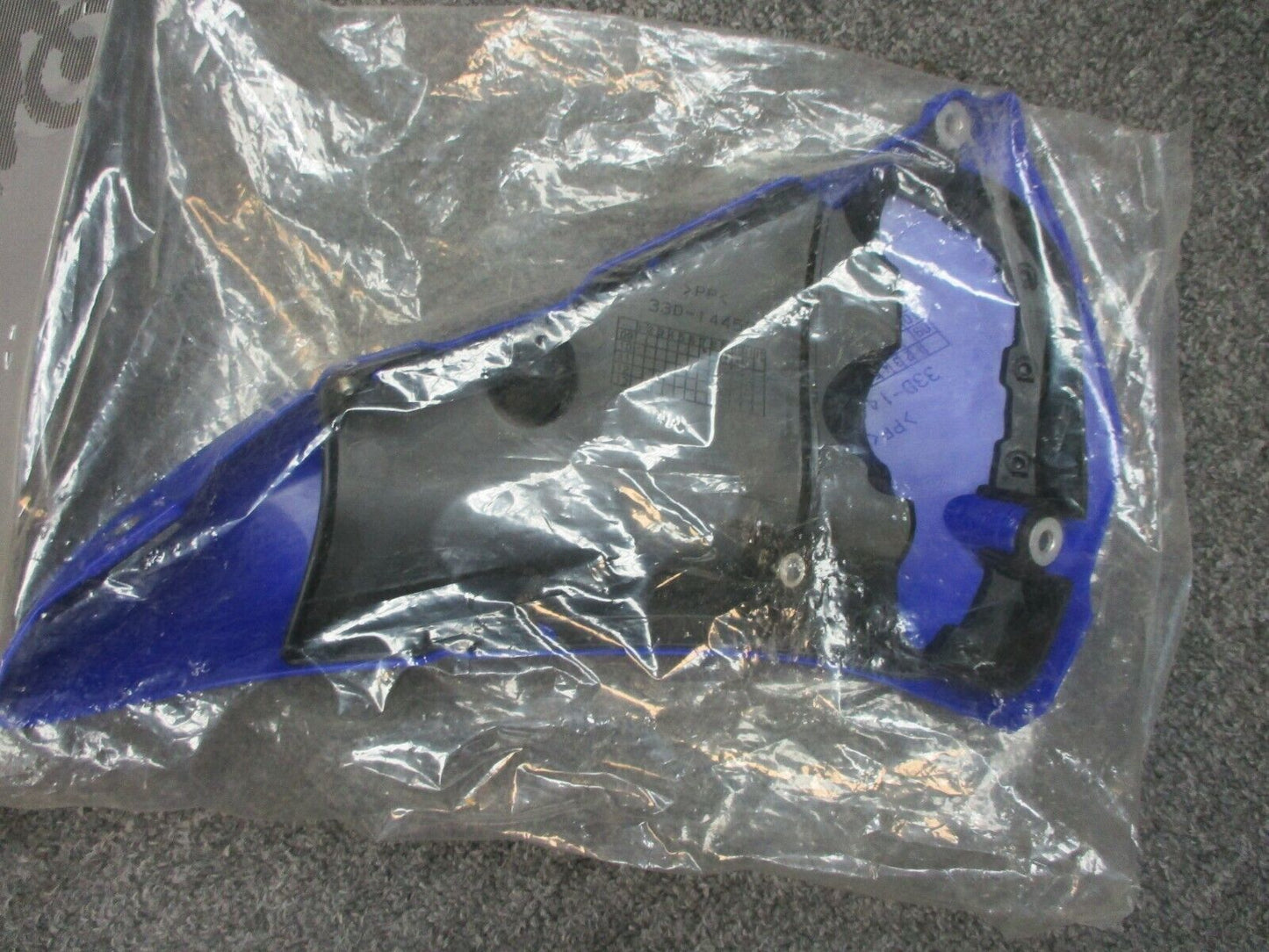 Yamaha YZ450F Blue Duct for DPBSE 2010-2013 Part # OEM 33D-14437-00