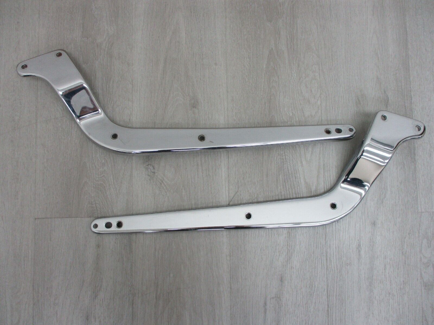 Unbranded Chrome Fender Supports (Left and Right)