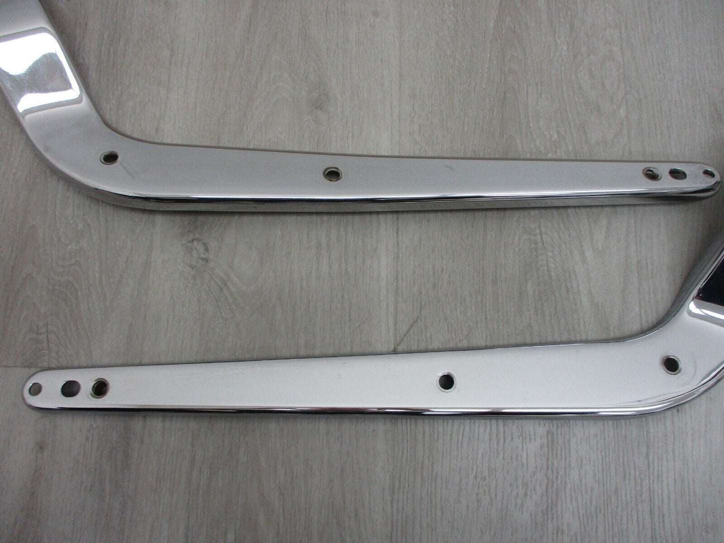 Unbranded Chrome Fender Supports (Left and Right)