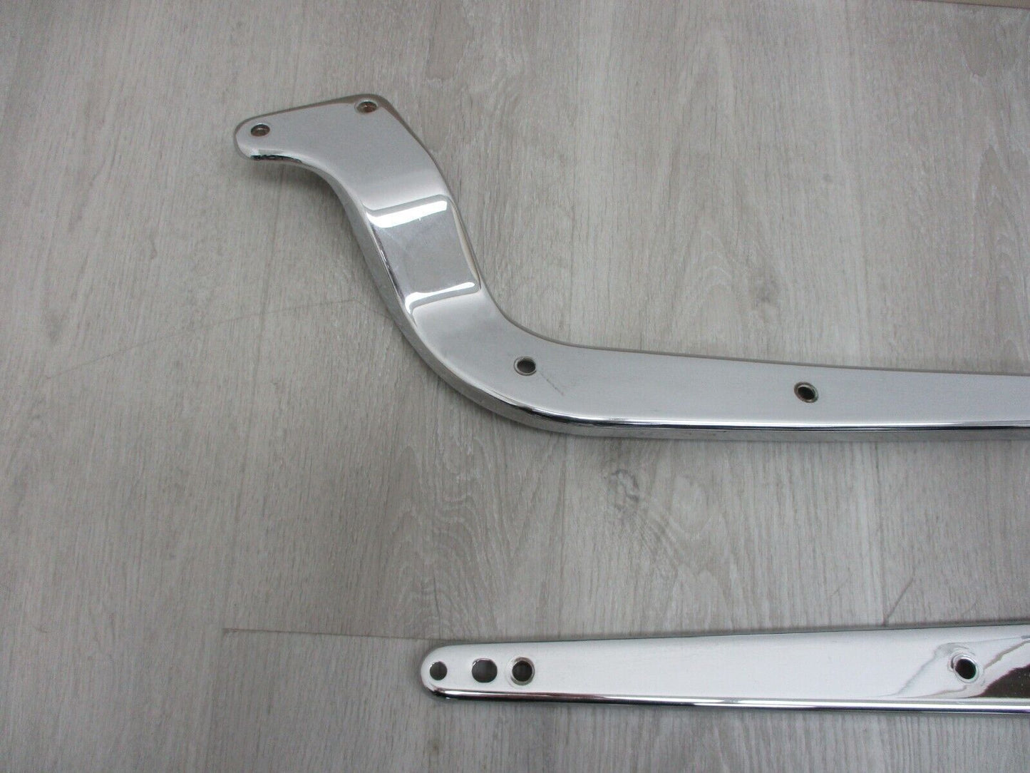 Unbranded Chrome Fender Supports (Left and Right)