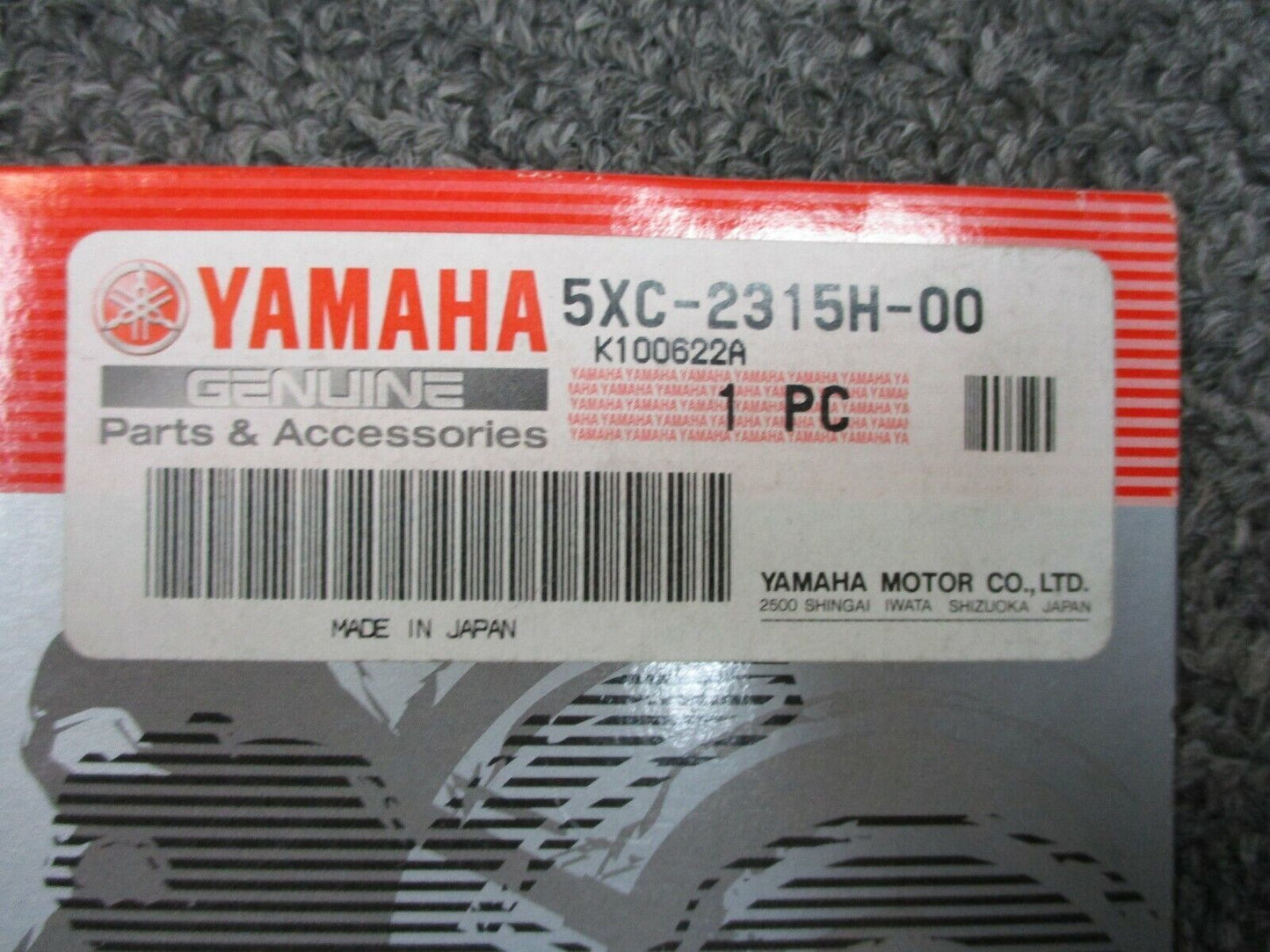 Yamaha YZ125F, YZ250F, YZ450F Left Lower Fork Leg Protector OEM 5XC-2315H-00