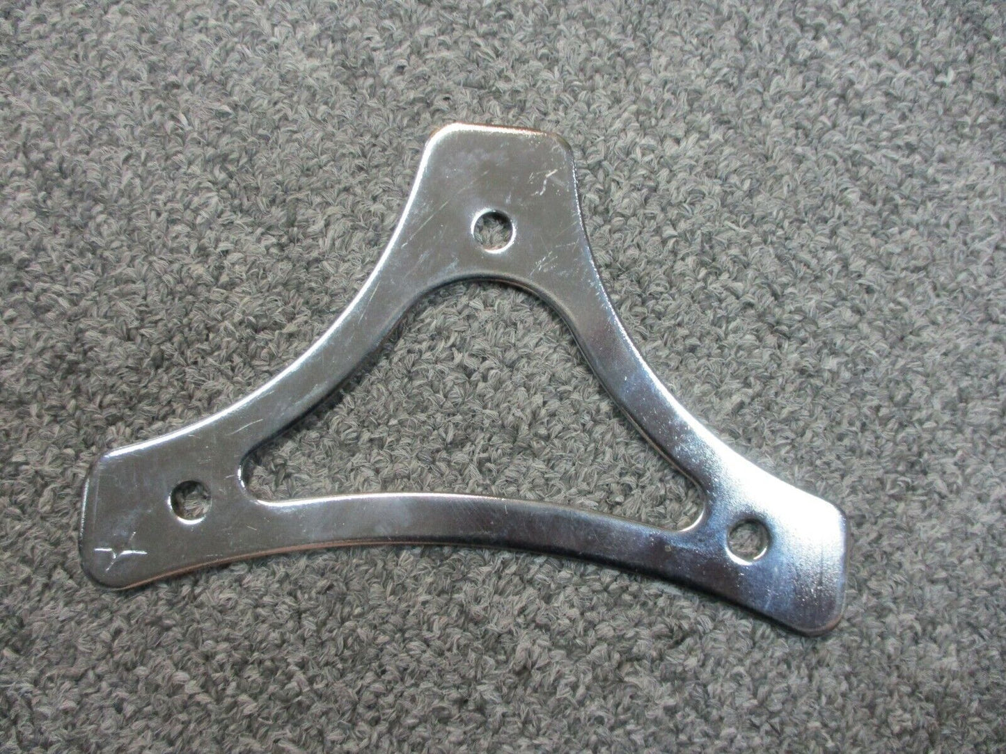 Harley Davidson OEM Chrome Passenger Back Rest Pad Bracket 52565-94