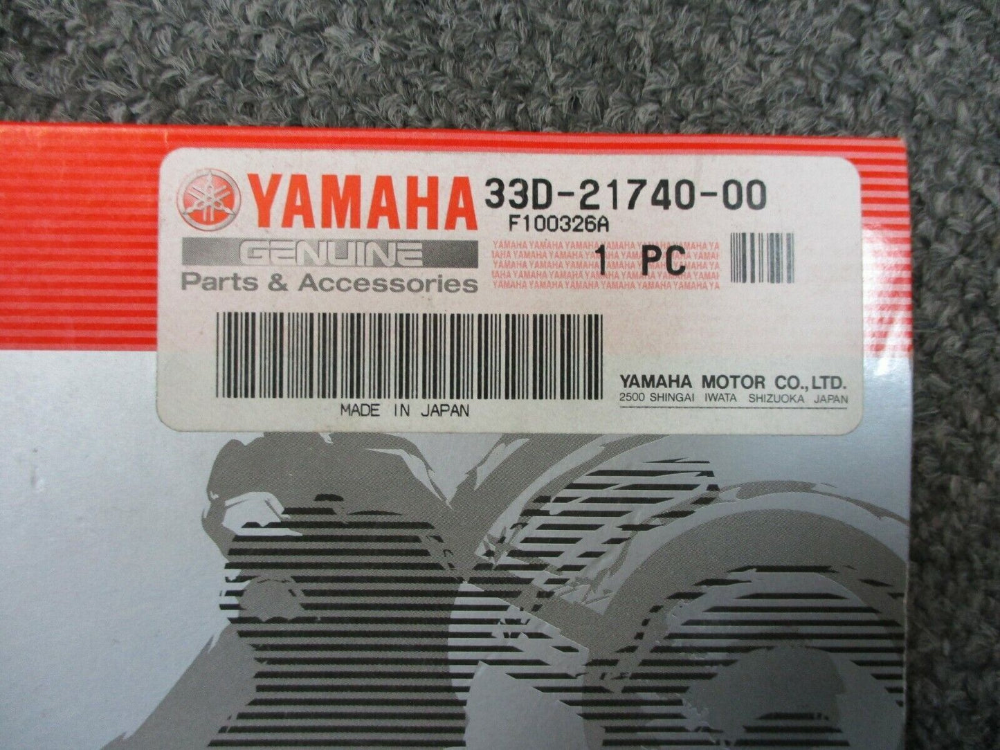 Yamaha YZ450F Right Side Cover Black 2010  OEM 33D-21740-00