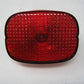 Harley Davidson OEM Tail Light Lens, Solid Red Lens with Lamp Socket 68368-03