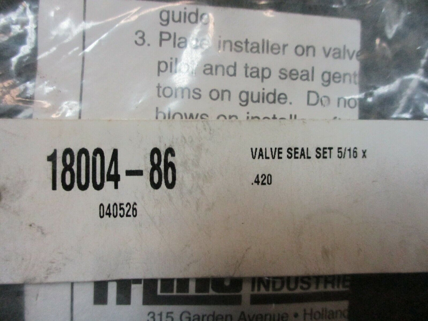 Harley Davidson Valve Seal Set By Kline OEM 18004-86 XLH 91-94 883, 1200