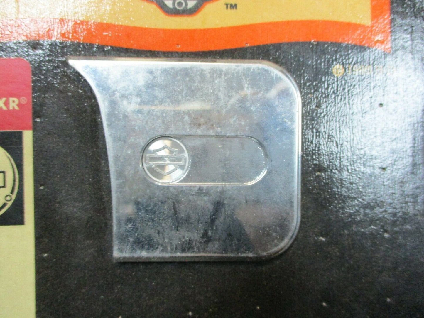 Harley Davidson 14484-95 DYNA, FXR Chrome Billet Transmission Emblem 91-96