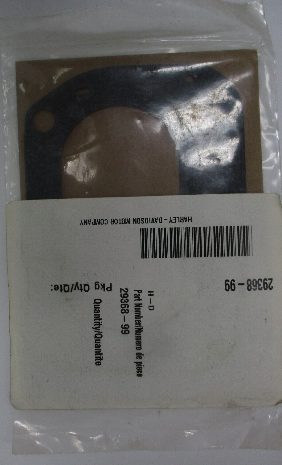 Harley-Davidson Induction Gasket  29368-99