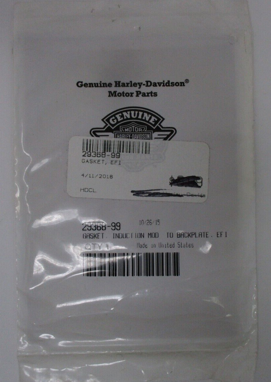 Harley-Davidson Induction Gasket  29368-99