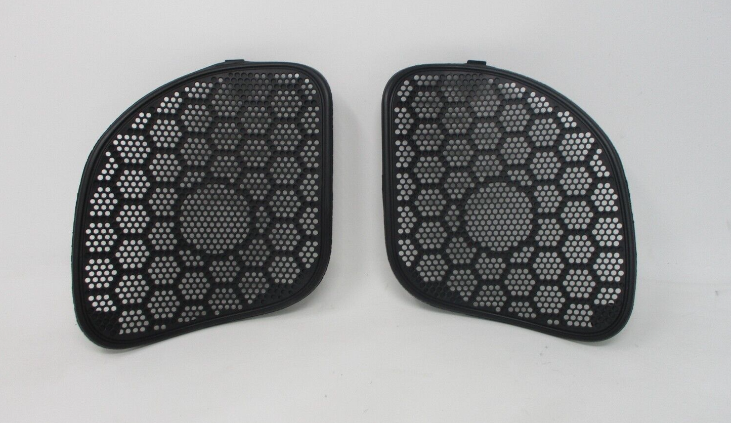 Harley Davidson OEM PAIR 2015-2022 Front Stock Speaker Grill  Cover 76000453/454