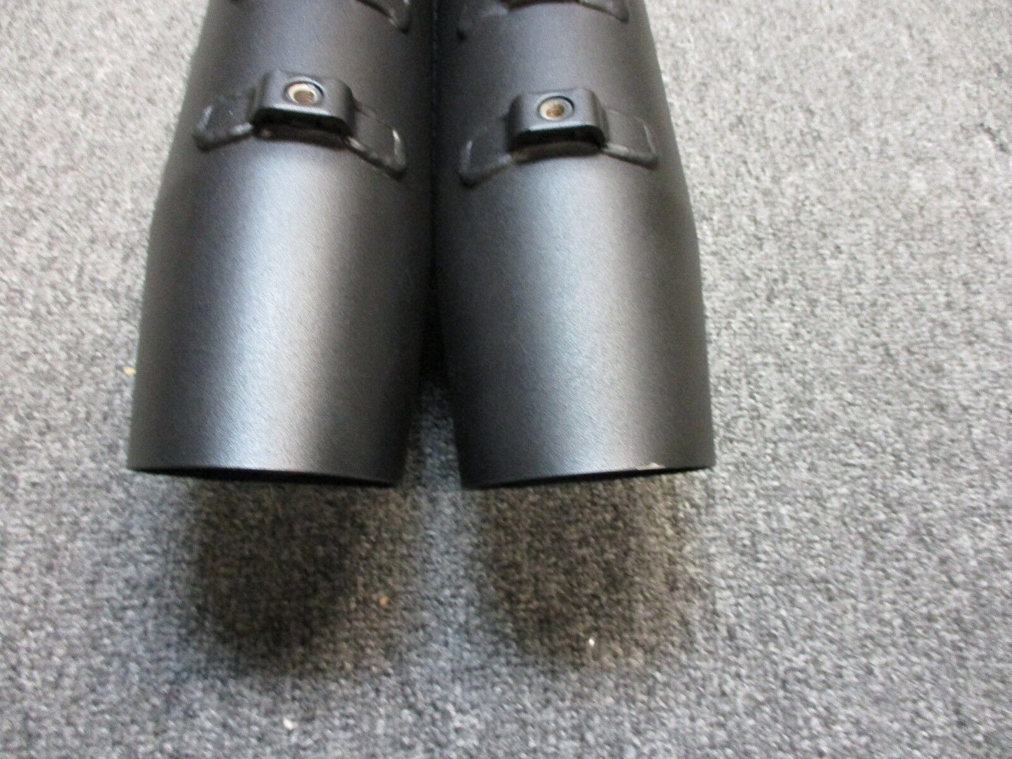 Harley Davidson OEM Black FLHX, FLHT, FLTR Touring Mufflers Black 64900766/65