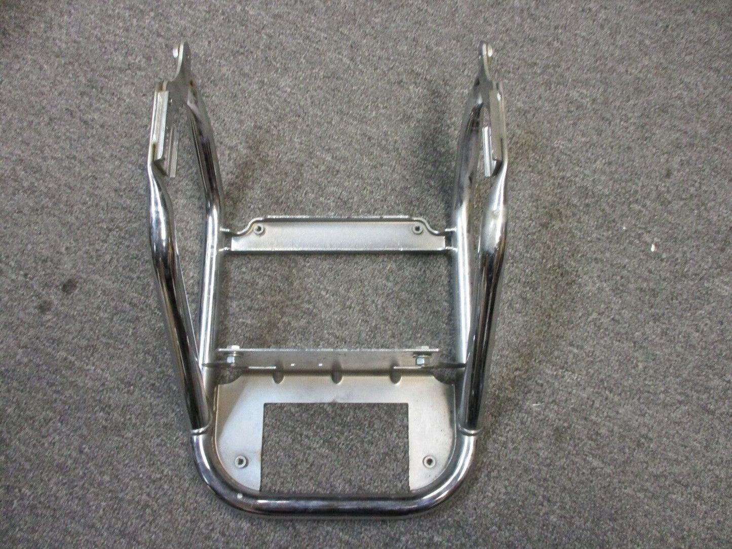 Harley Davidson OEM 09-13 FLHP FLTR FLHT Chrome Luggage Rack 53411-09