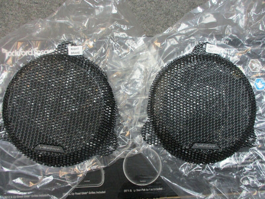 Rockford Fosgate Front Speaker Grills for Harley Davidson FLHX Models 2014 & Up