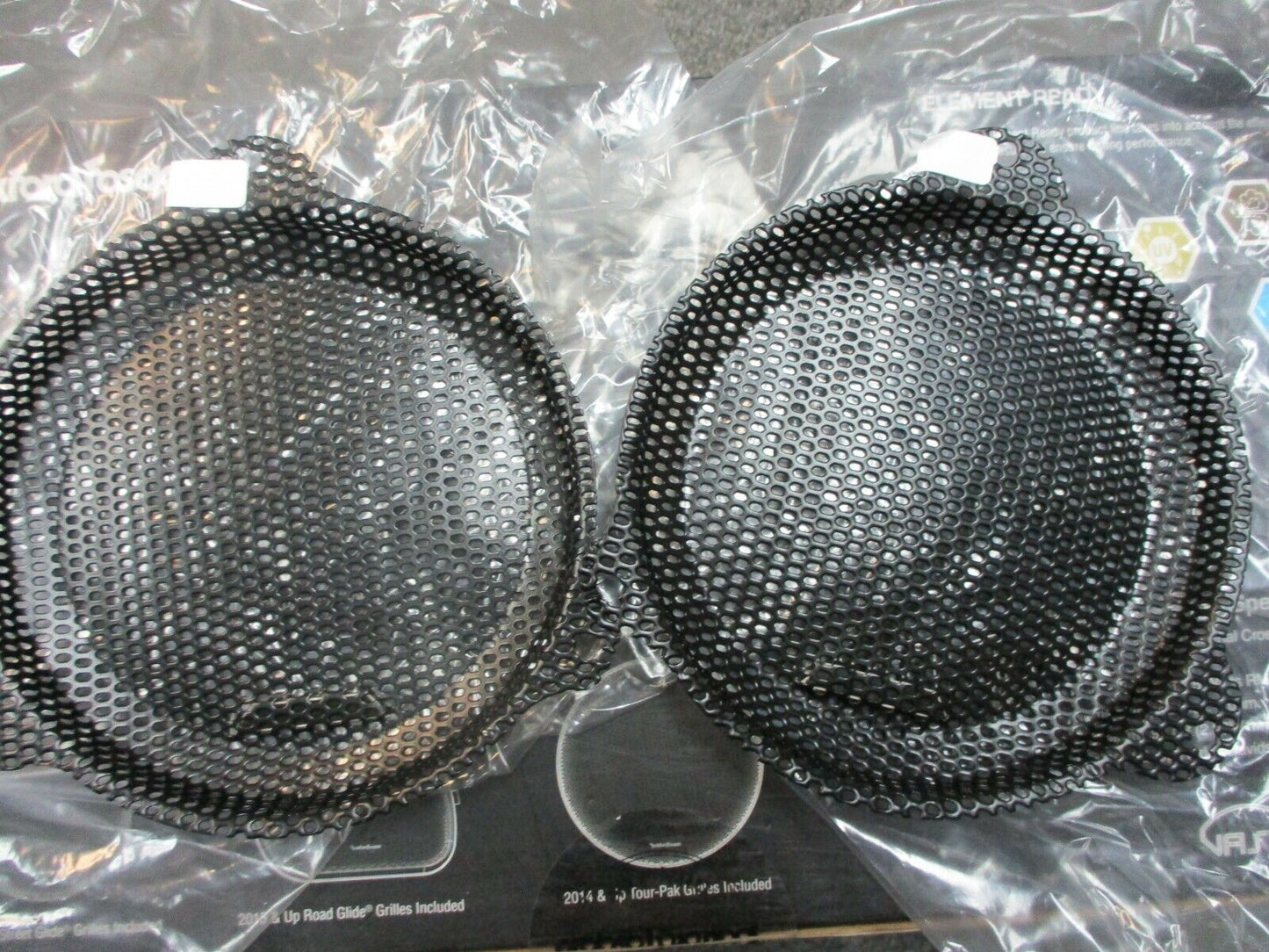 Rockford Fosgate Front Speaker Grills for Harley Davidson FLHX Models 2014 & Up