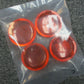 Harley Davidson OEM Bullet Amber Turn Signal Lens's Pack of Four 68973-00