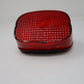 Harley Davidson OEM Tail Light Lens Red with License Plate Window 68368-03