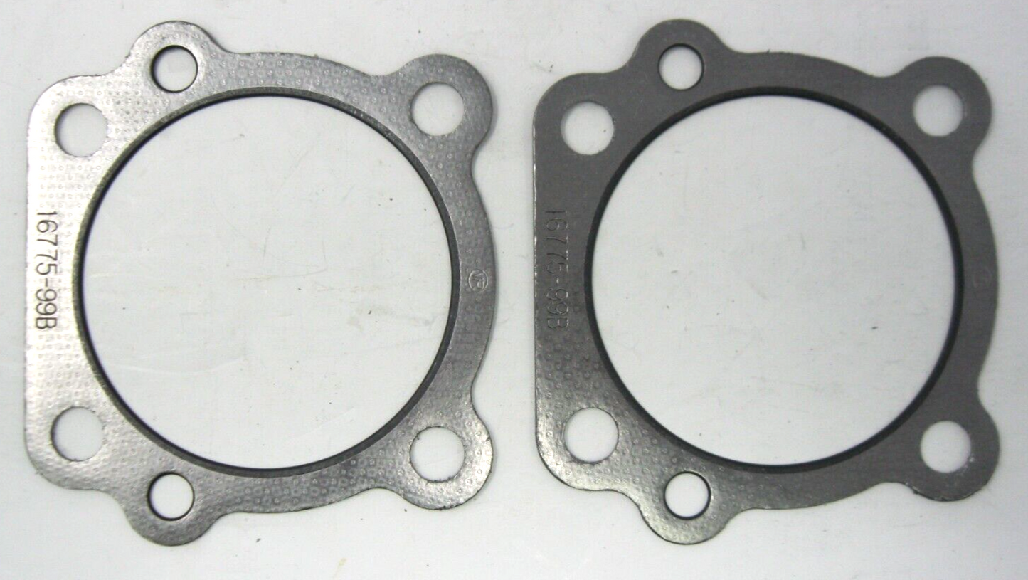 Harley-Davidson OEM 2005-17 FLH FLT FLS FXD FXS Head Gaskets (2) 16775-99B