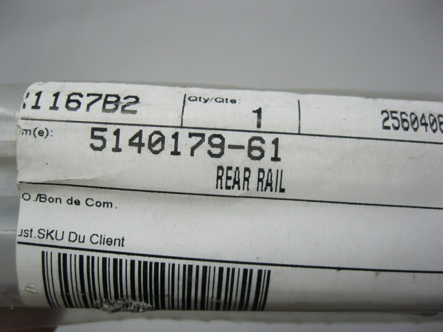 DeWALT OEM Rear Rail 5140179-61