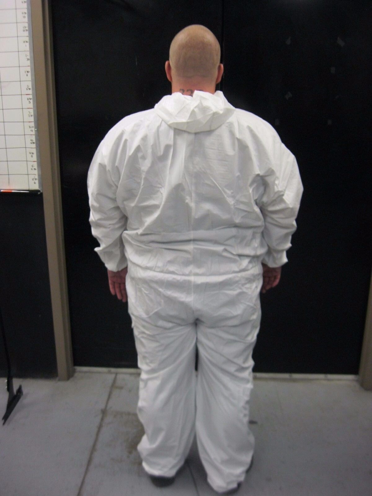 2 Pack  WHITE ENVIRONMENTAL PERSONAL PROTECTION / PAINT SUIT WITH HOOD SIZE 4 XL