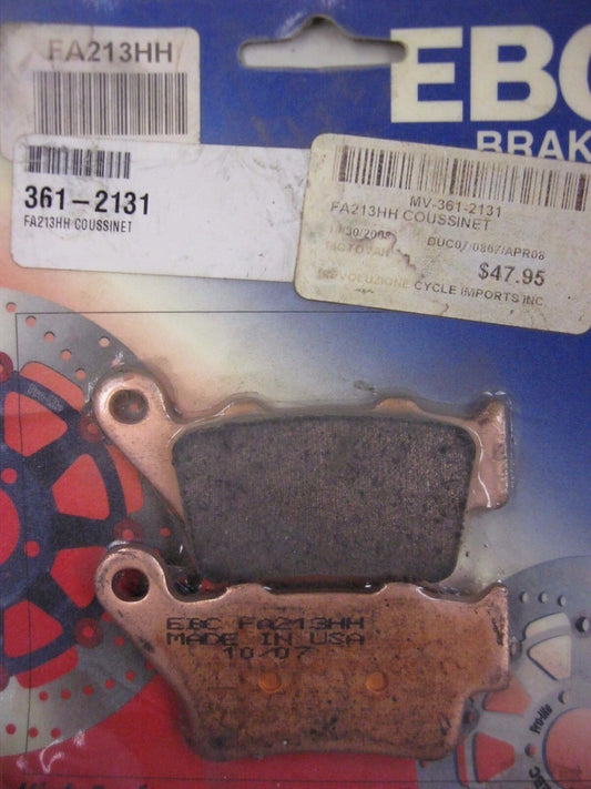 EBC FA213HH REAR BRAKE PADS BMW S1000RR 10