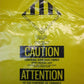 NEW 3MM YELLOW ASBESTOS DISPOSAL BAGS (PACK OF 30) 33" x 39-1/2" (84 X 101 cm)