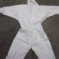 1 WHITE ENVIRONMENTAL PERSONAL PROTECTION / PAINT SUIT WITH HOOD SIZE 4 XL