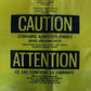 NEW 3MM YELLOW ASBESTOS DISPOSAL BAGS (PACK OF 50) 26" x 39-1/2" (66 X 101 cm)