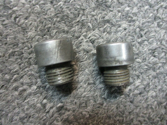 Harley Davidson OEM Oil Pump Check & Relief Valve Slotted Plugs 26263-80