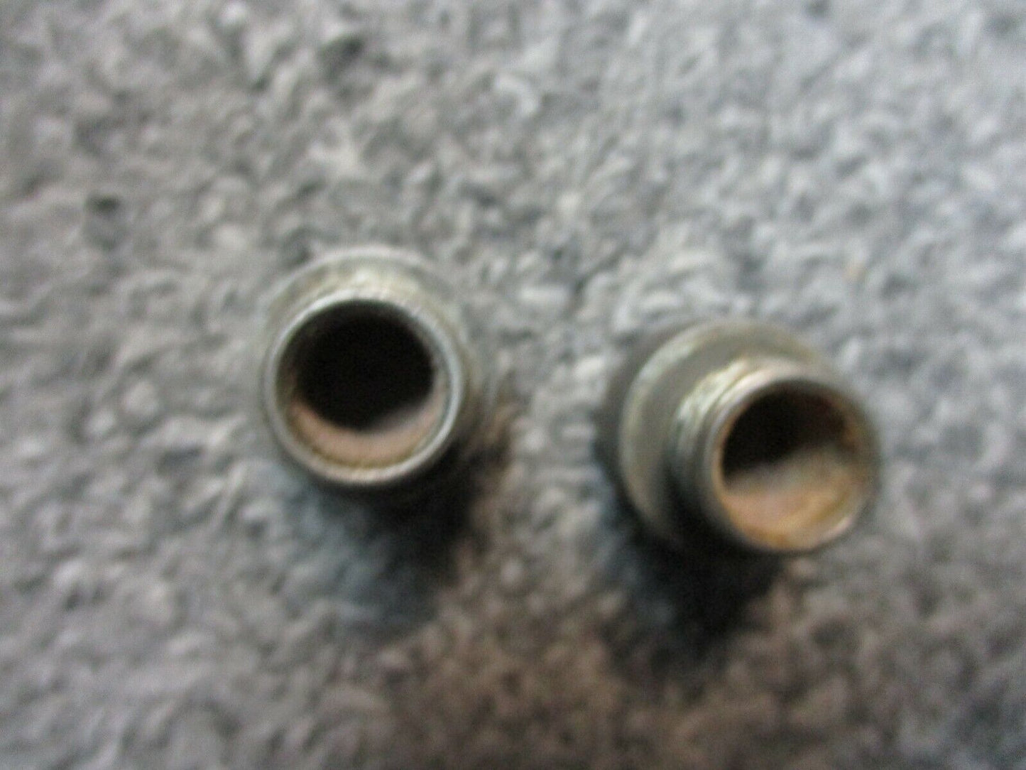 Harley Davidson OEM Oil Pump Check & Relief Valve Slotted Plugs 26263-80