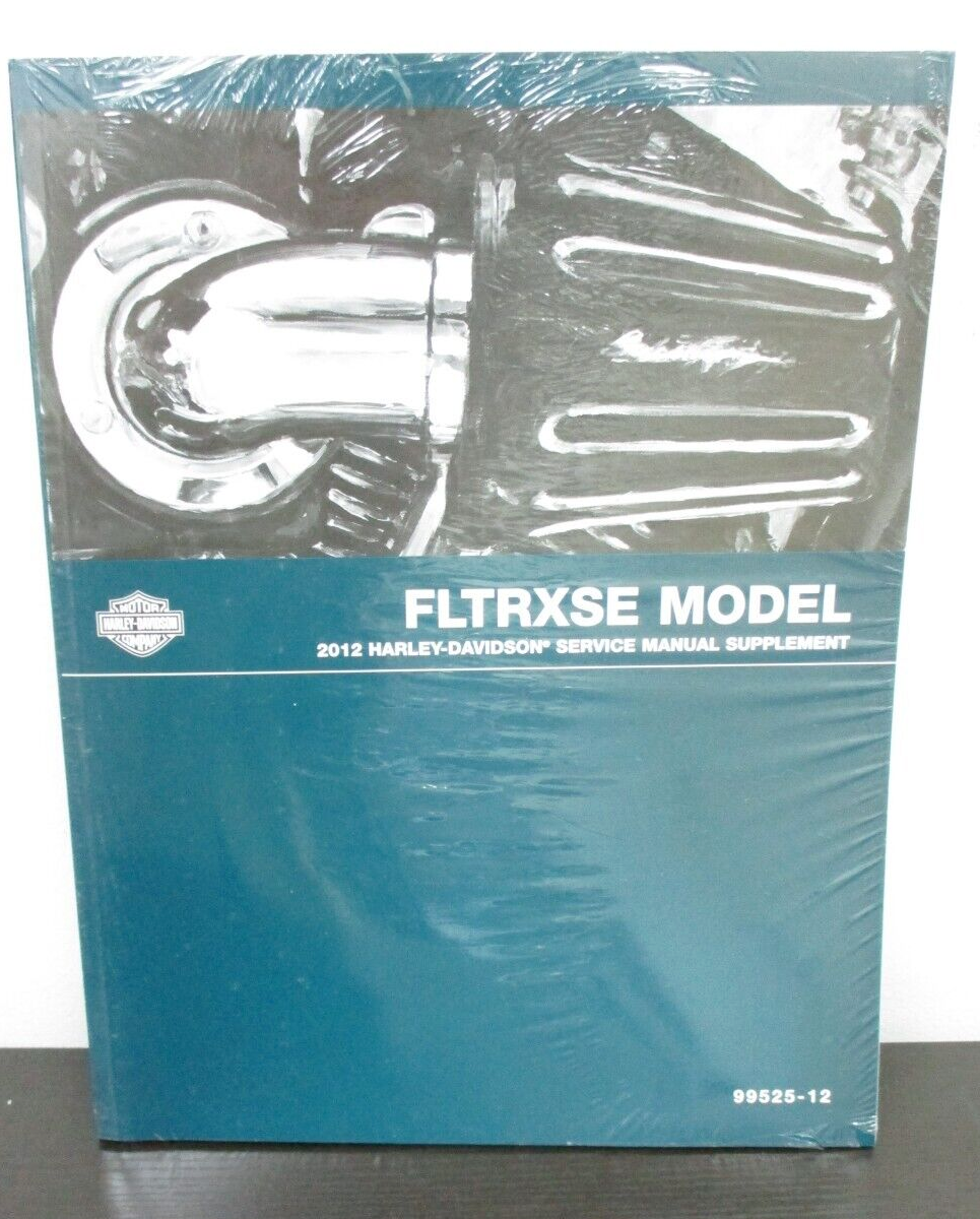 Harley-Davidson 2012 FLTRXSE Model Service Manual Supplement 99525-12