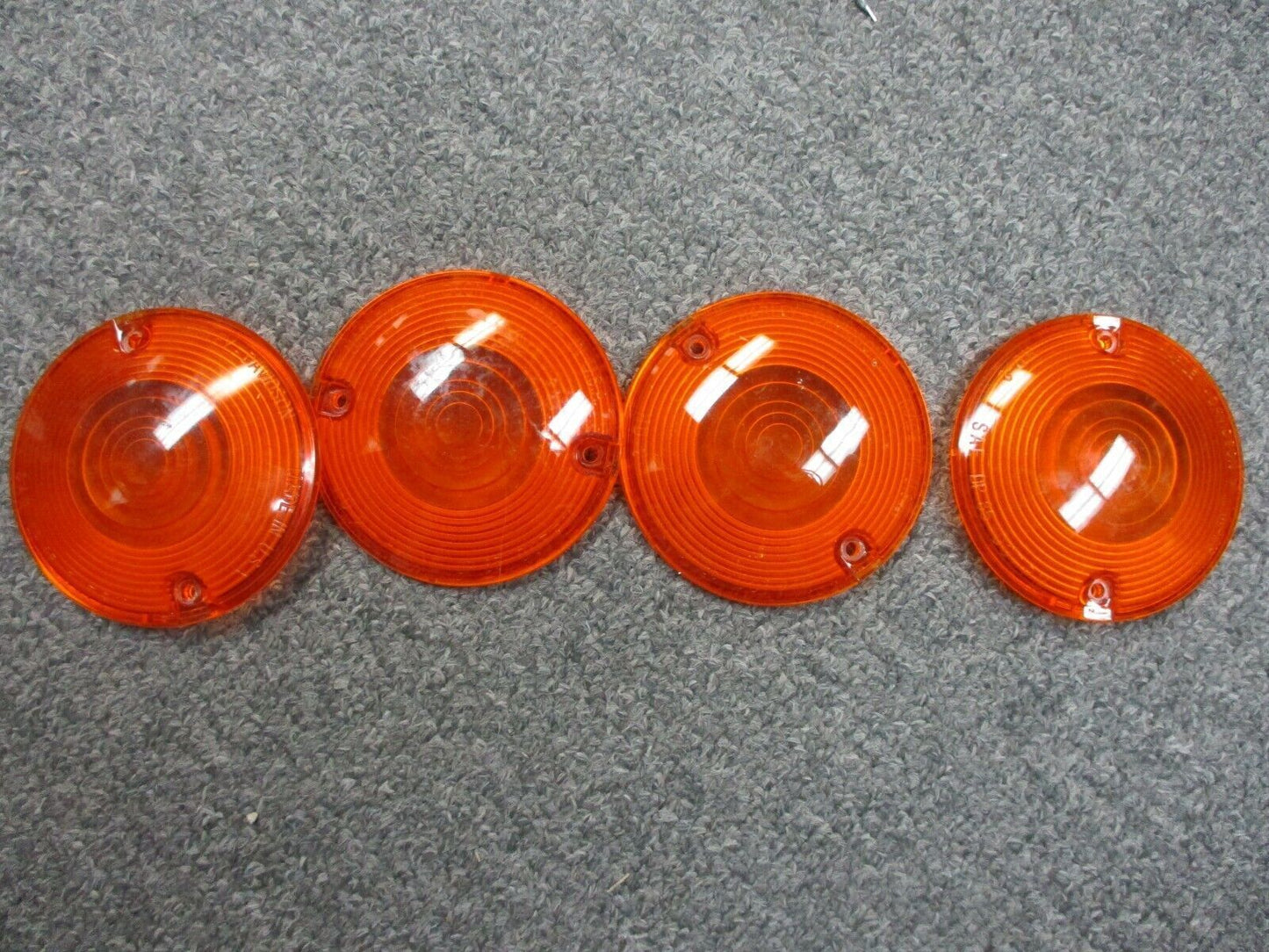 Harley Davidson OEM Amber Turn Signal Lens Pack of Four 68440-86