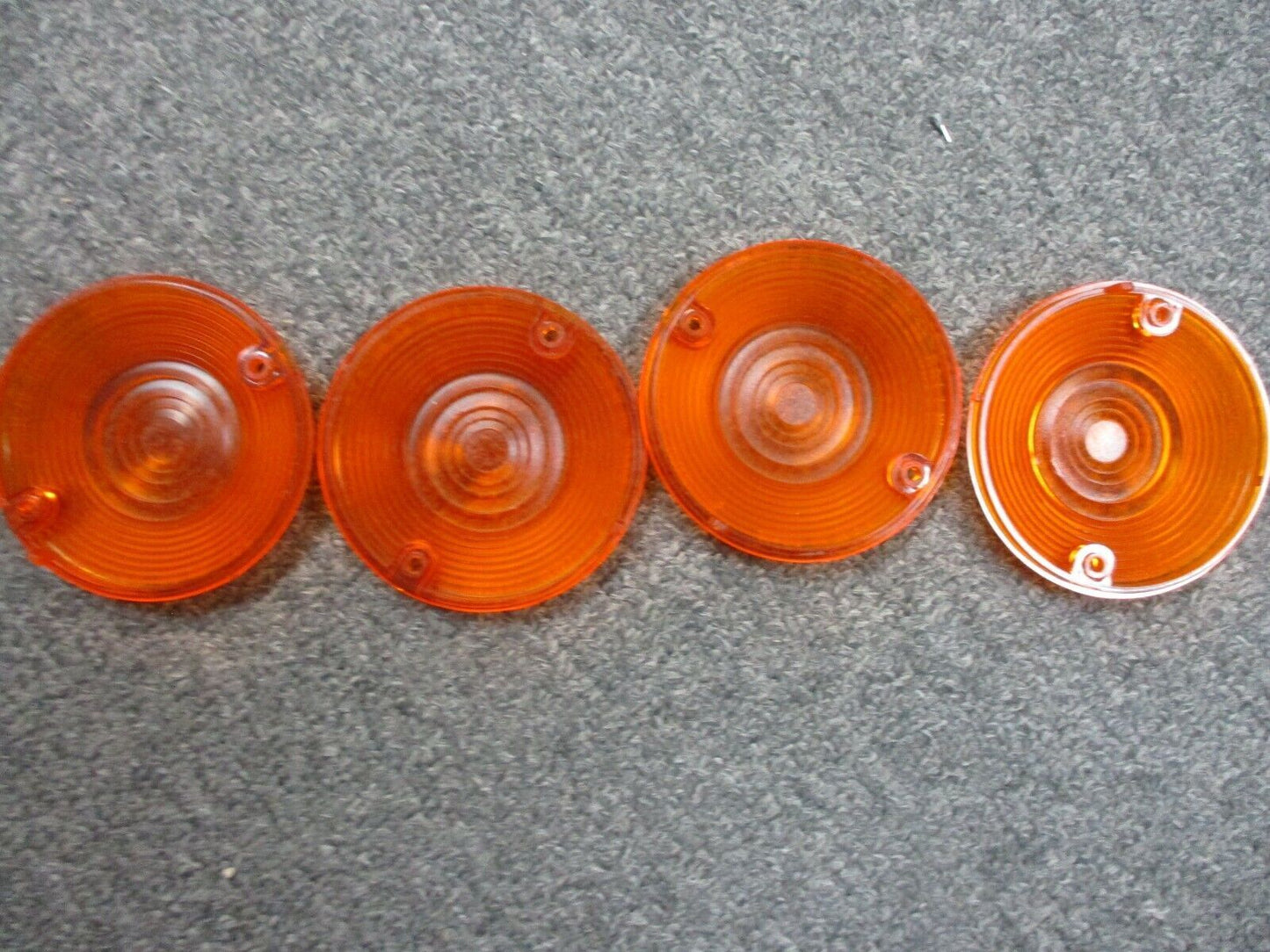 Harley Davidson OEM Amber Turn Signal Lens Pack of Four 68440-86