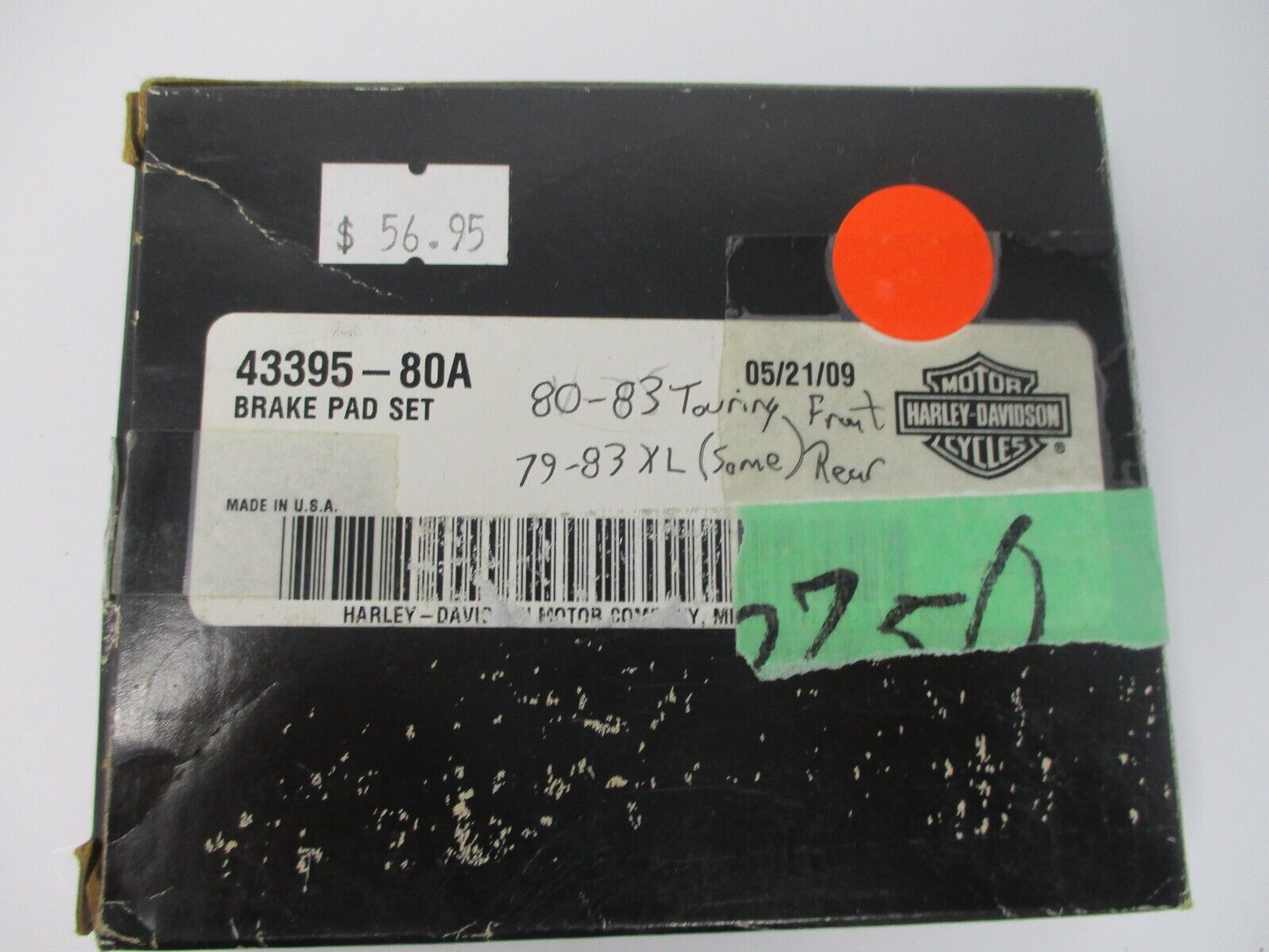 Harley-Davidson Brake Pad Set  43395-80A