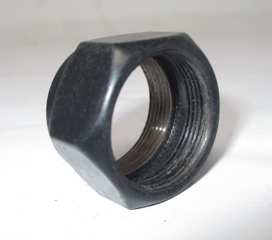 Harley-Davidson Style 22mm  Black (Painted) Petcock Adapter Nut