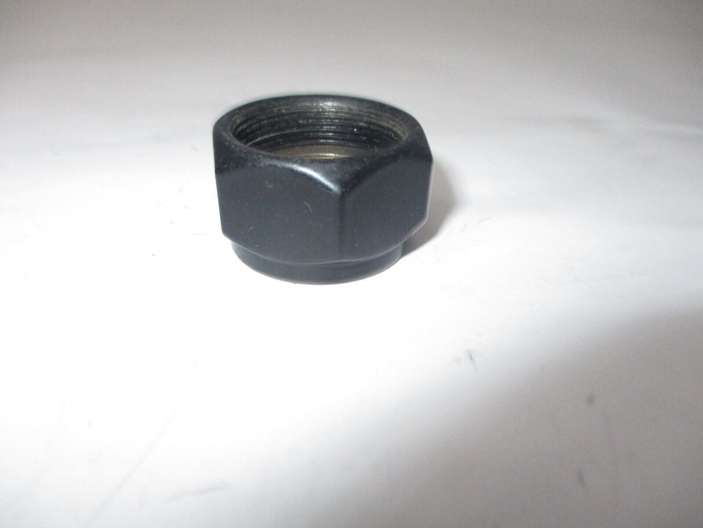 Harley-Davidson Style 22mm  Black (Painted) Petcock Adapter Nut