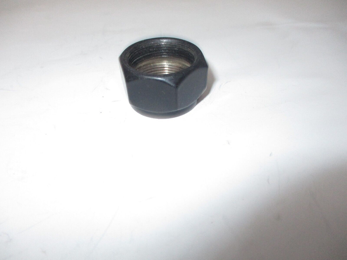 Harley-Davidson Style 22mm  Black (Painted) Petcock Adapter Nut