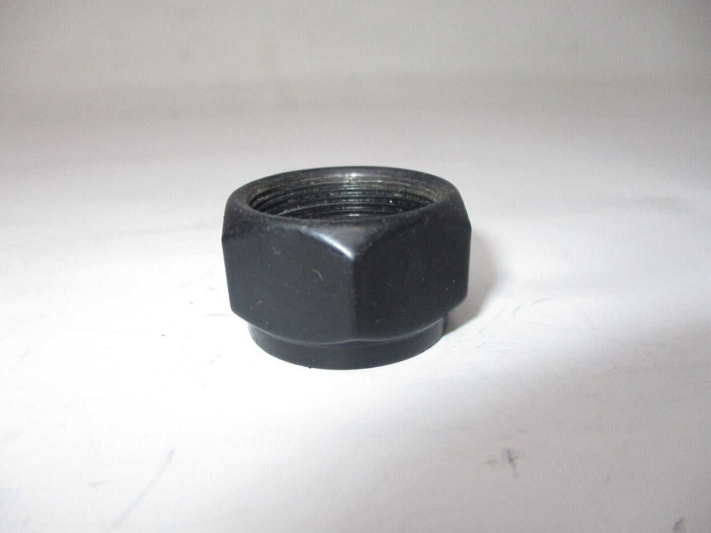 Harley-Davidson Style 22mm  Black (Painted) Petcock Adapter Nut