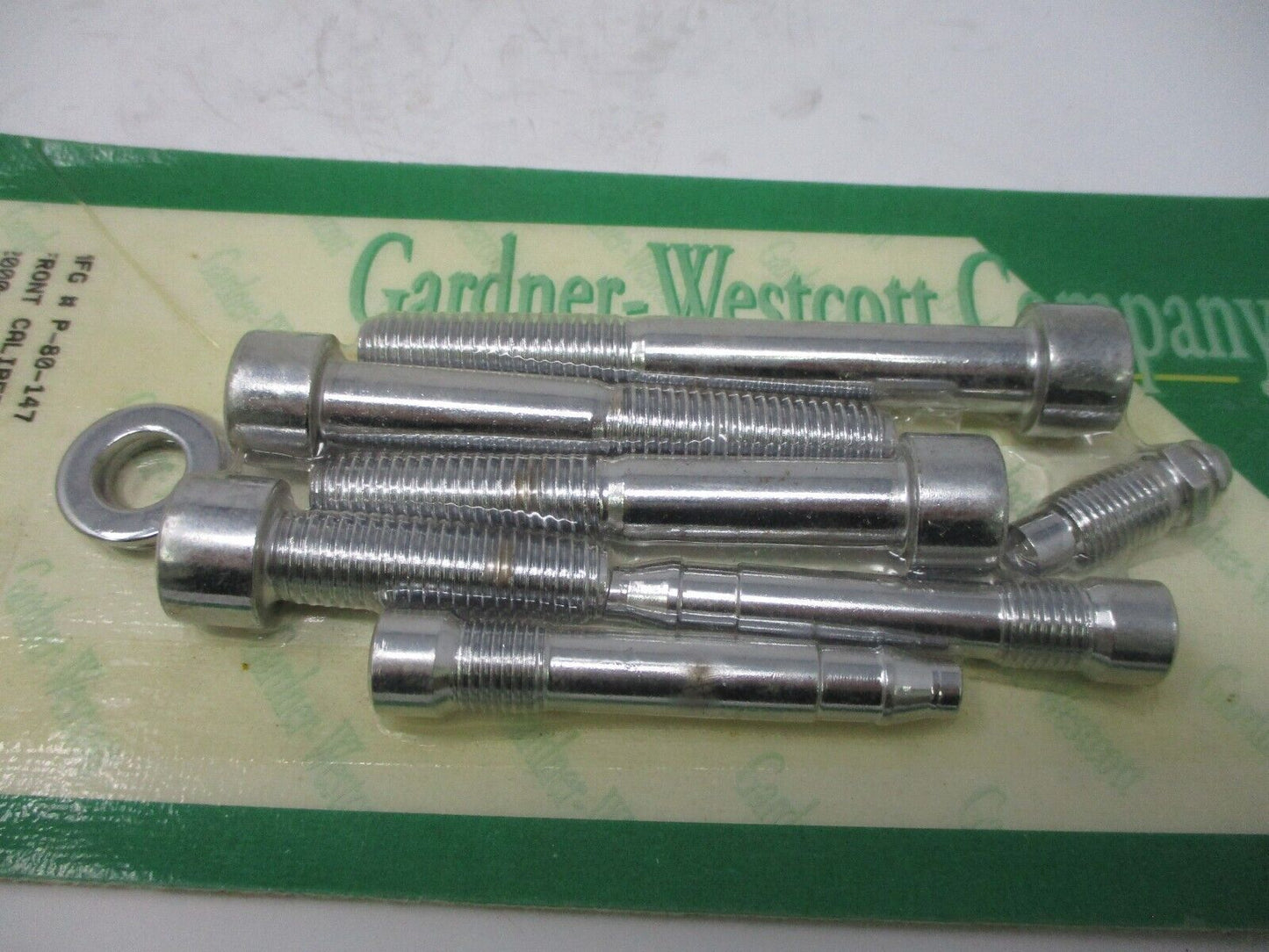 Gardner-Westcott Company Front Caliper Mounting Bolt Kit P-80-147 2000-Later